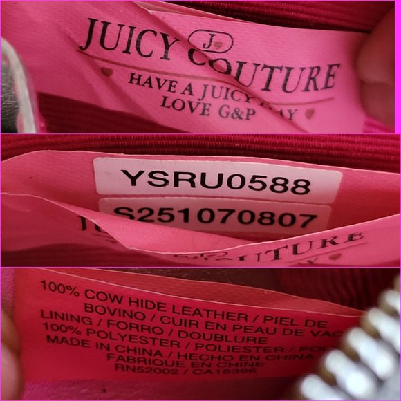 Juicy Couture Mini Handbag + Tiny Heart Charm - Picture 14 of 14